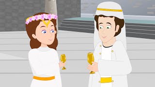 Bible Stories | The Wedding at Cana | The Wedding Feast Miracle | Jesus Christ Stories | by Geethanjali Kids - Rhymes and Stories 54,642 views 5 months ago 10 minutes, 10 seconds