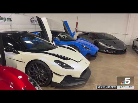 Seized exotic cars to be auctioned after North Texas fraud scheme | NBCDFW thumbnail
