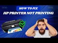 How to Fix HP Printer Not Printing | DSK