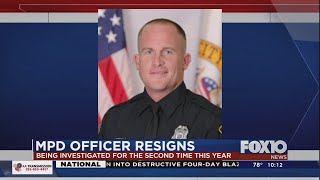 MPD officer under investigation for the second time has resigned