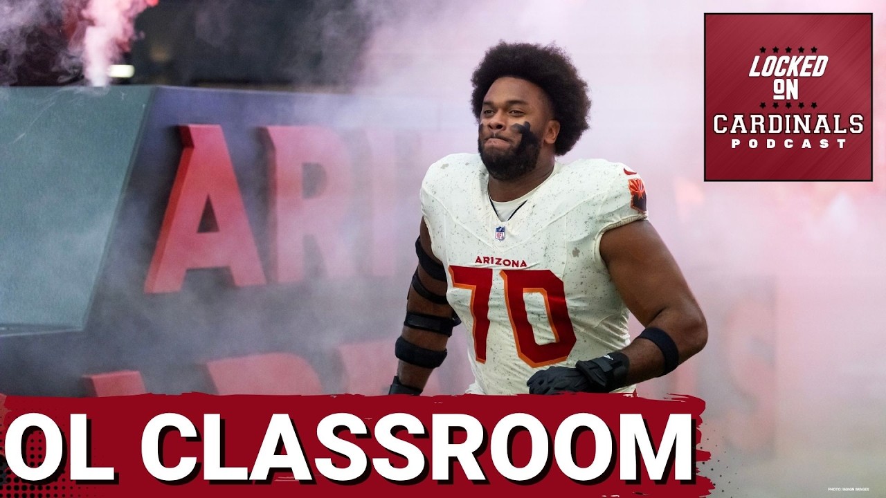 Arizona Cardinals Offensive Line IN THE CLASSROOM Arizona Cardinals Offensive Line IN THE CLASSROOM