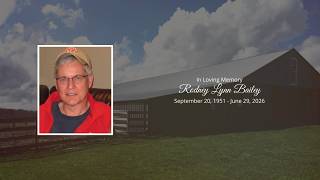 Memorial Service Live - Rod Bailey (Maxwell, NE)