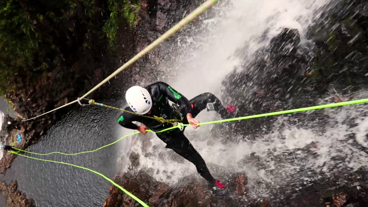Canyoning in New Zealand Breadcrumbs Canyonz YouTube