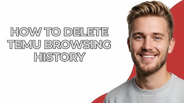 How To Delete Temu Browsing History - NEW! Step by Step