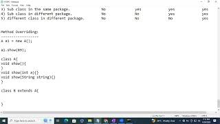 Method Overriding - FullStack JAVA with Frameworks| Call: +91 94 916 28222 | Saag Tech