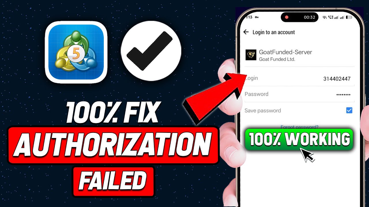 How To Fix MetaTrader 5 Account Login Authorization Failed Issue (2026 ...