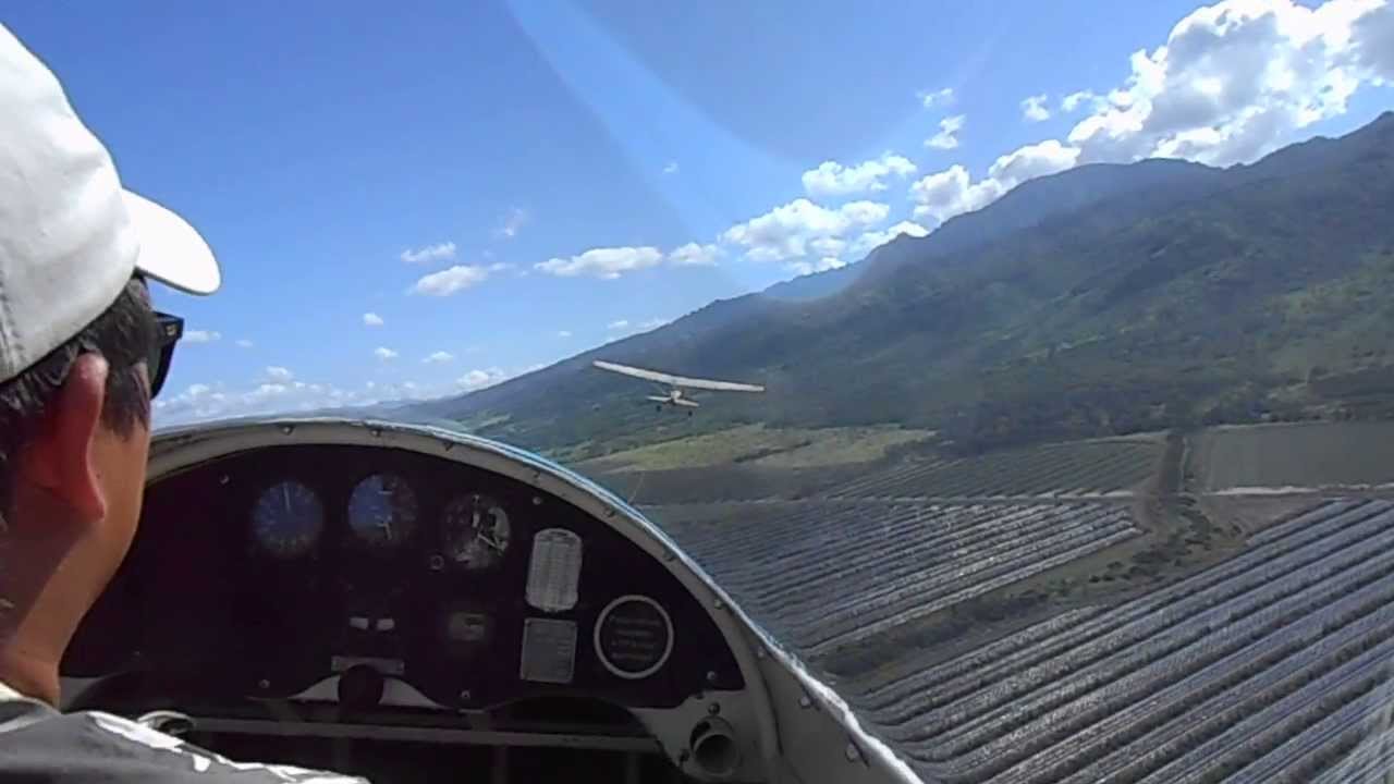 Take off Hawaii Glider Ride above Oahu's North Shore Cessna Bird Dog Tow Plane YouTube