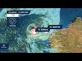 Severe Weather Update: Tropical Cyclone Watch for WA - 9 April, 2021