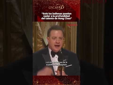 Brendan Fraser gana el primer Oscar de su carrera #milenioshorts