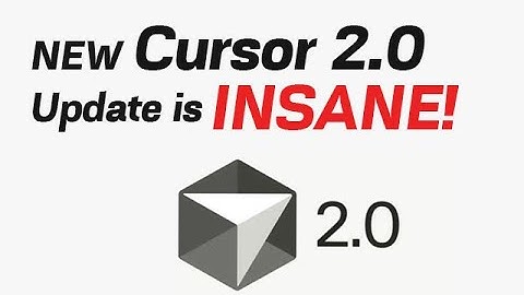 NEW Cursor 2.0 Update Is INSANE! 🤯 (Full Breakdown)