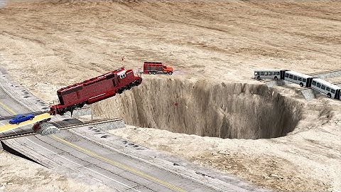 How to make train accident video - Beamng.Drive | Need for Crash