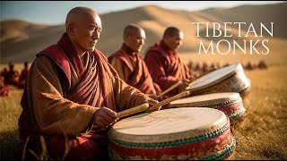 Download Lagu Tibetan Monks – Chanting the Sacred Mantra in the Himalayas | Om Mani Padme Hum Meditation Music MP3
