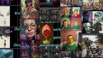 Chronicles of Neural Network Development 4К , No sound  01;37  22 03 24  #midjourney