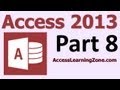 Microsoft Access 2013 Tutorial Level 1 Part 08 of 12 - Sorting & Filtering