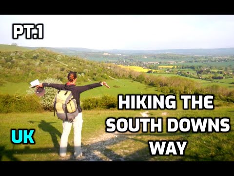 Hiking the South Downs Way Solo!  :D  ~ UK ~ May