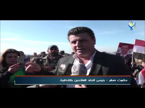 محافظة اللاذقية حملة تشجير لأراض تابعة لبلدية كرم المعصرة في ريف الحفة