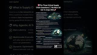 The Three Critical Supply Chain Questions We Must All Get To Grips With