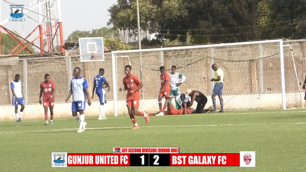 Gunjur United 1 2 BST Galaxy FC ⚽GFF league 2 (Extended Highlights