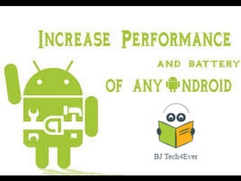 How to increase the performance of your android phone - YouTube