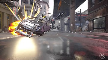 Crysis & UA Police (Showdown Cinematic VR Demo)