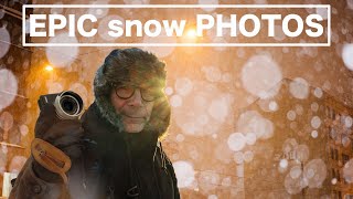 EPIC snow photos –How to make EPIC snowfall photos