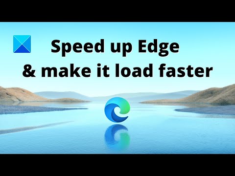 Video: How To Speed Up The Edge