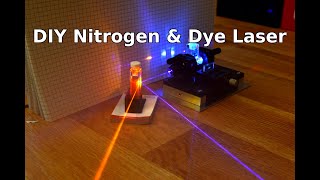 DIY Home made High Performance TEA Nitrogen Laser and Dye Laser!