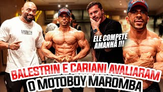 CARIANI E BALESTRIN FICARAM CHOCADOS COM O MOTOBOY MAROMBA - ELE VAI COMPETIR AMANHÃ !!!