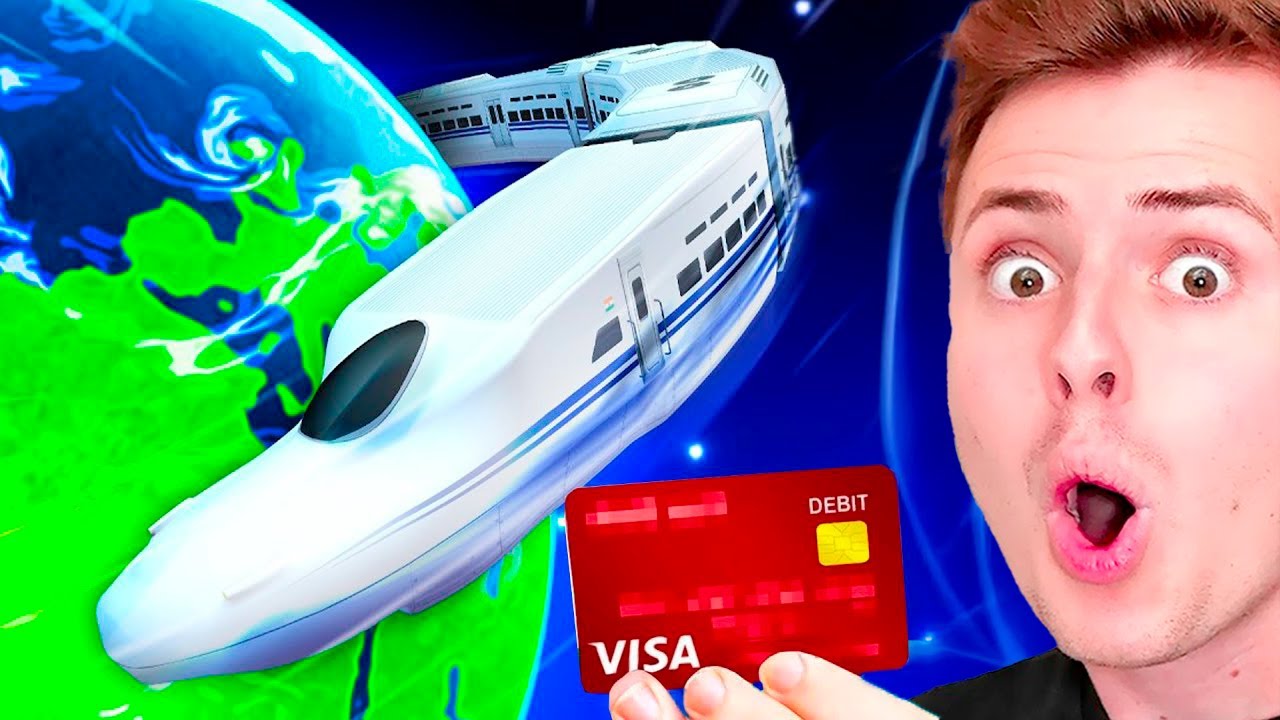 Postavil jsem VLAK, který Dokáže OBJET CELÝ ROBLOX?!