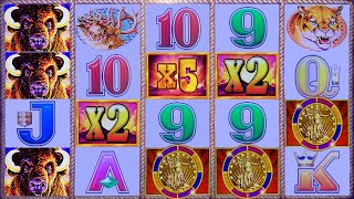 TRIPLE SUNSETS with X5 ➤ GIANT WIN on BUFFALO LEGENDS