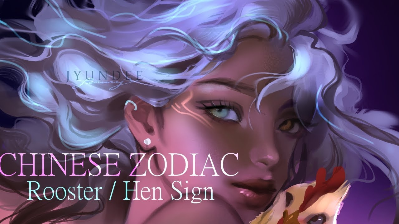 Painting Chinese Zodiac: Rooster