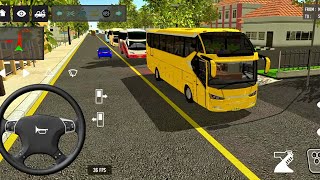 Euro Bus Driving Game PublicTransportation 2024 Indonesia BusSimulator Android Gameplay #3 screenshot 4