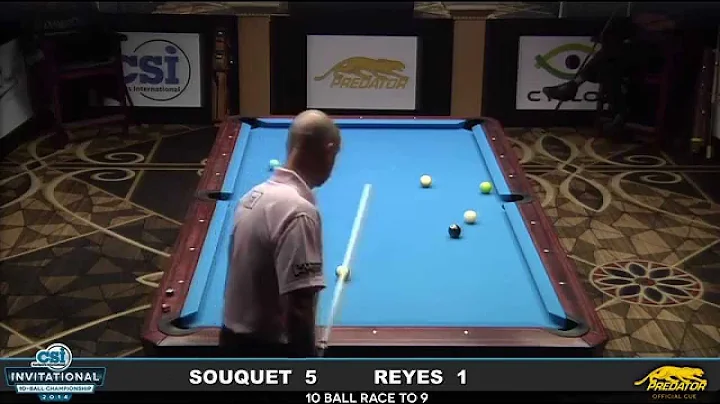 2014 CSI 10 Ball Invitational: Ralf Souquet vs Efr...