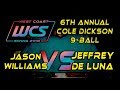 #5 - Jason WILLIAMS vs Jeffrey DeLUNA / 6th Annual Cole Dickson 9-Ball