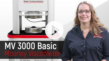 MonTech MV 3000 Basic Mooney Viscometer