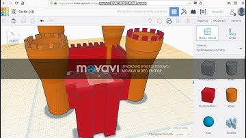 Make a castle by Tinkercad :)