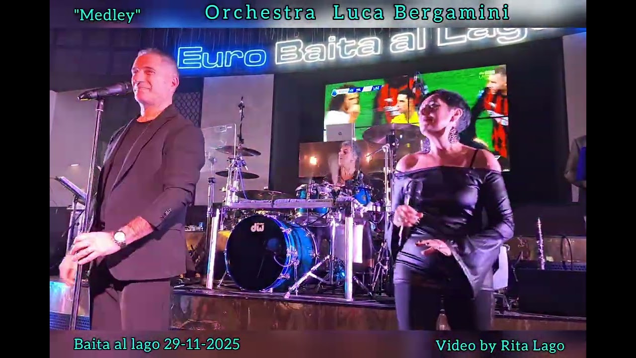 Orchestra LUCA BERGAMINI alla Baita al lago  29-11-25  (Video by Rita Lago Ritina 🐙)