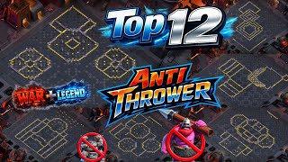Top 12 Anti Thrower & Meteor Golem TH18 War + Legend Bases | Th18 war base link | Th18 legend base screenshot 3