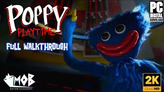 Poppy Playtime: Chapter 1 (PC) [All Tapes] Full Walkthrough - 2K60fps 