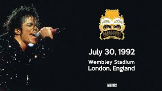 Michael Jackson | Dangerous Tour live in Wembley, England - July 30, 1992