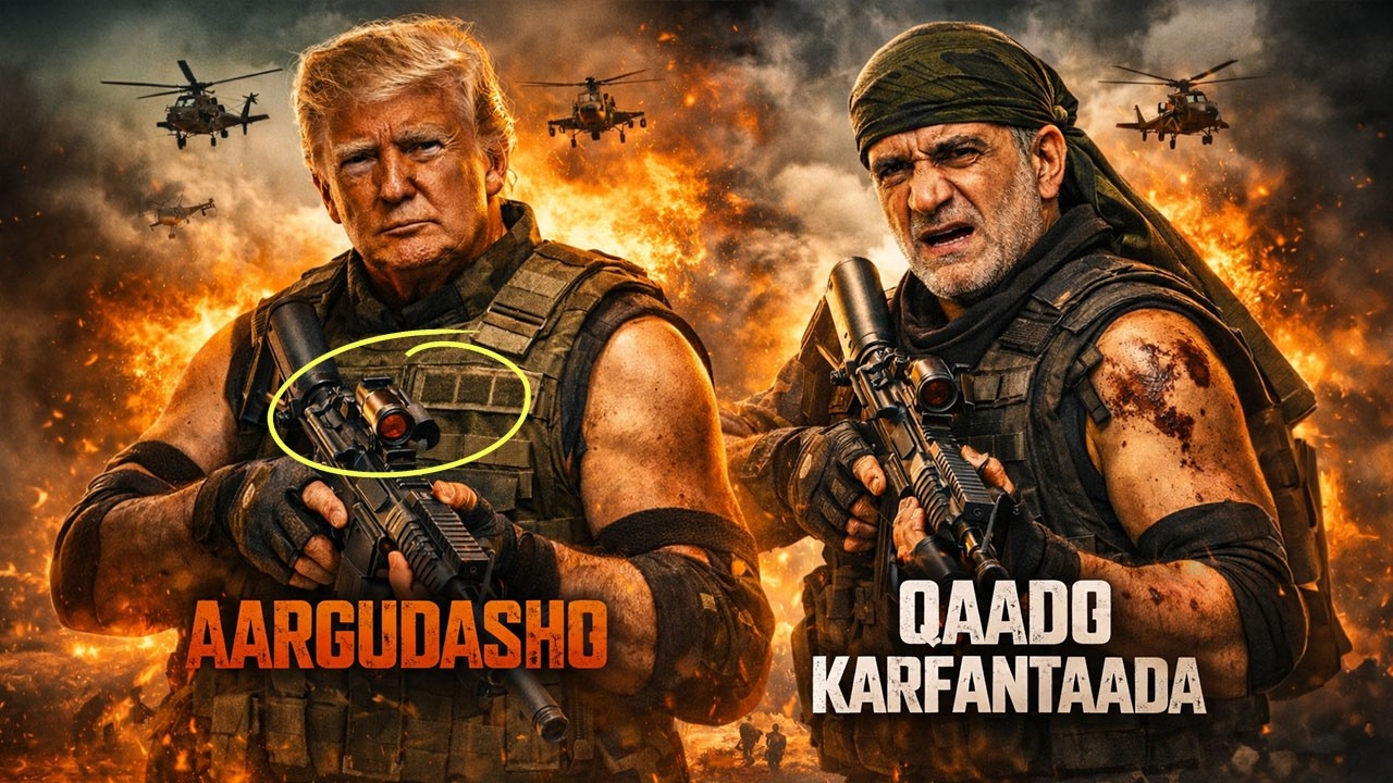 HAYAAY: TRUMP OO WACAD KU MARAY AARGUDASHO |TEHRAAN OO BOOR JAFTAY TALAABIIB