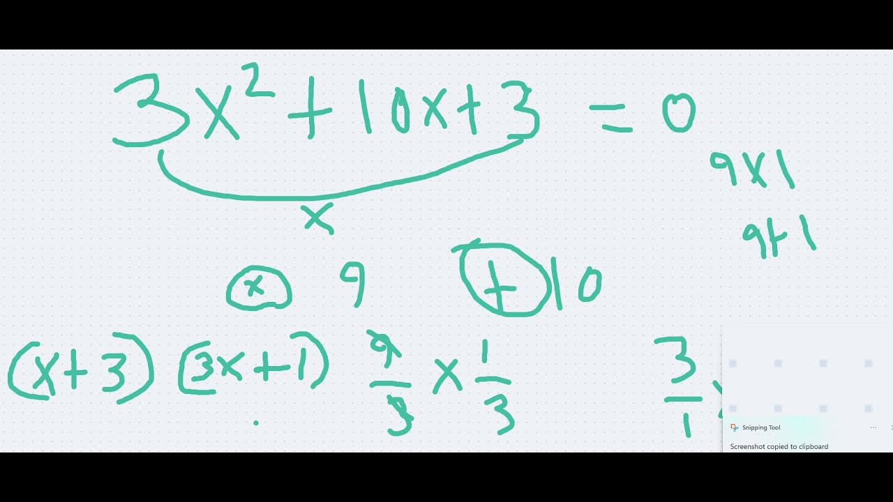 how-to-factor-quadratics-the-easy-way-youtube