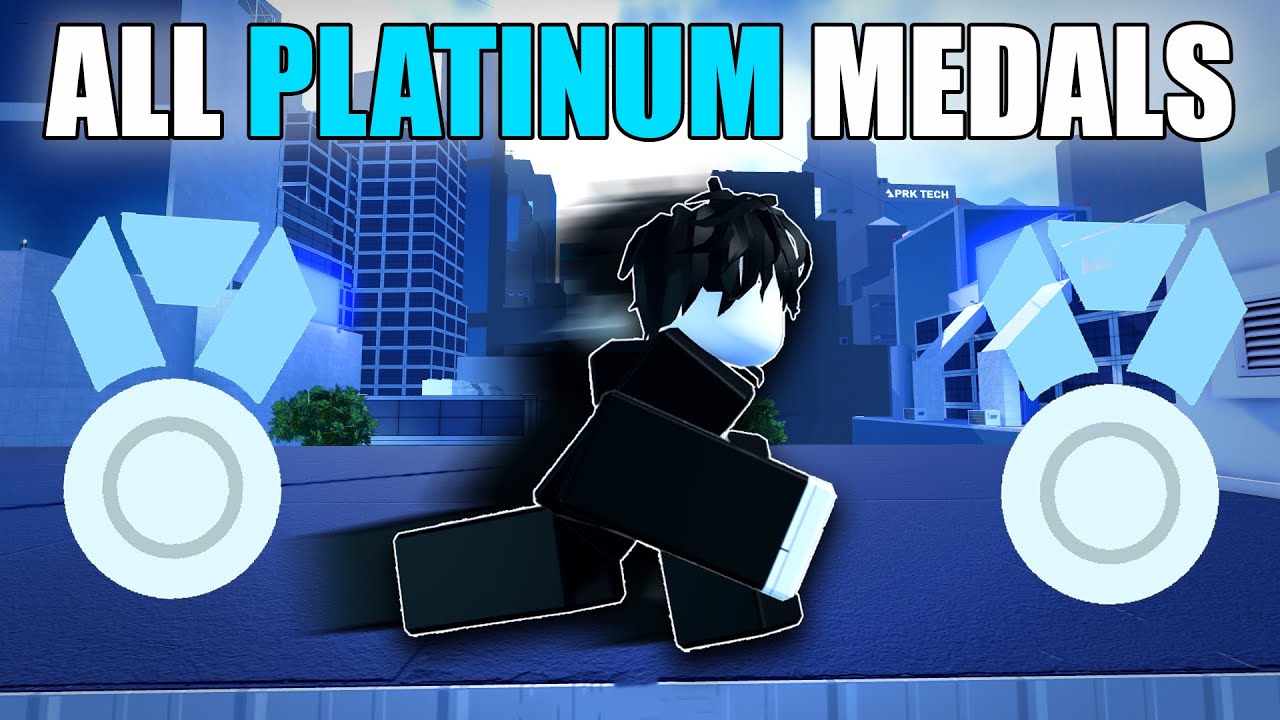 All Platinum Medals | Parkour Reborn (UPDATE 1.11)