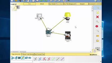 IoT in Packet Tracer 7 - Use Blockly to program IoT devices Part 1