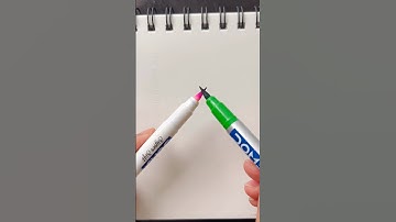 Blending multiple brush pens #creative #art #ideas #artforkids #kidsart #kidstv #kidsvideo #writing