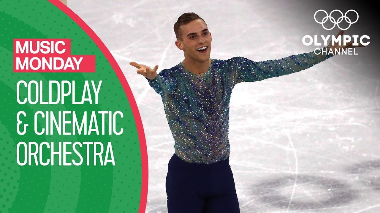 Adam Rippon performs to Coldplay & Cinematic Orchestra at PyeongChang 2018 | Music Monday