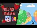 Pixel Art Speedpaint in Pixel Studio of Strawberry Island