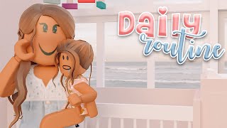Daily Routine With A Baby Bloxburg Mom Baby Roleplay Bonnie Builds Youtube - bloxburg mom roblox style