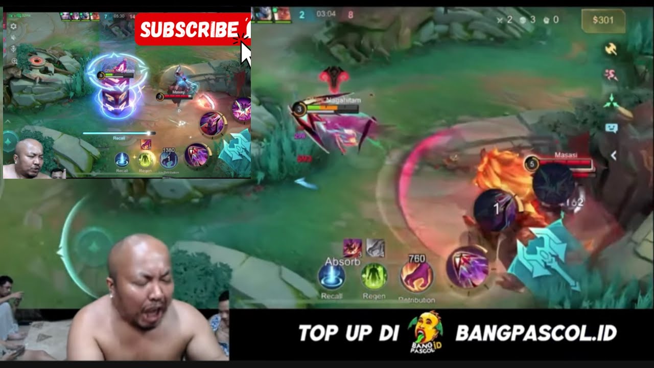 KETIKA PASCOL PAKE LING !! GA PERNAH DIKASIH BUFF SAMPAI NGAMUK WKWKWKWK