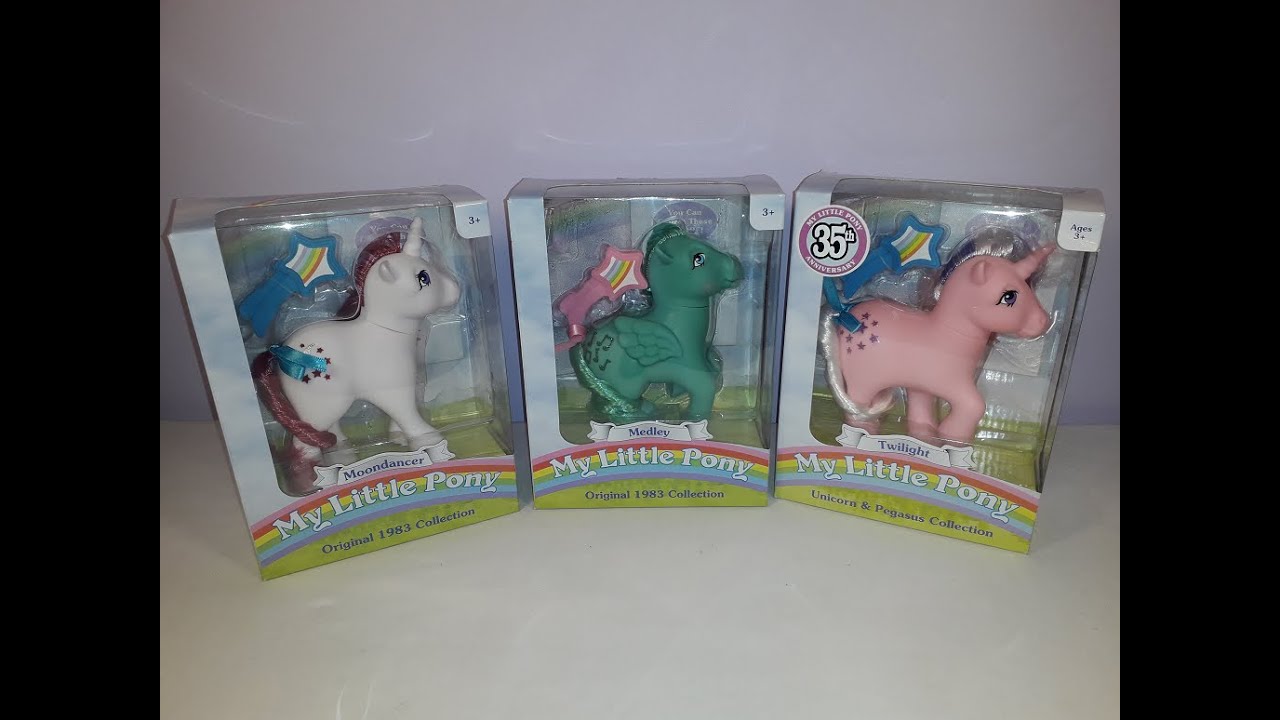 My Little Pony 35th Anniversary Unicorn and Pegasus Collection Unboxing and Toy Review - Part Two